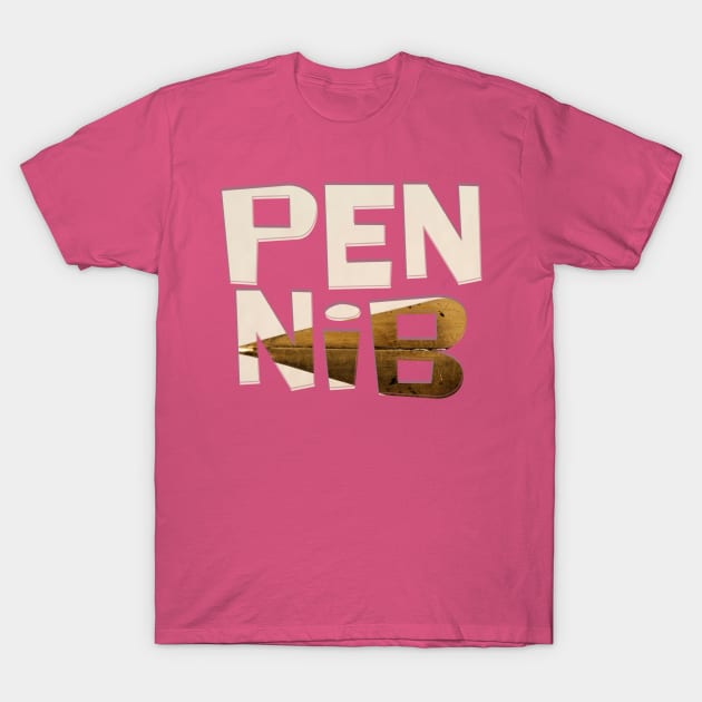 Pen Nib T-Shirt by afternoontees